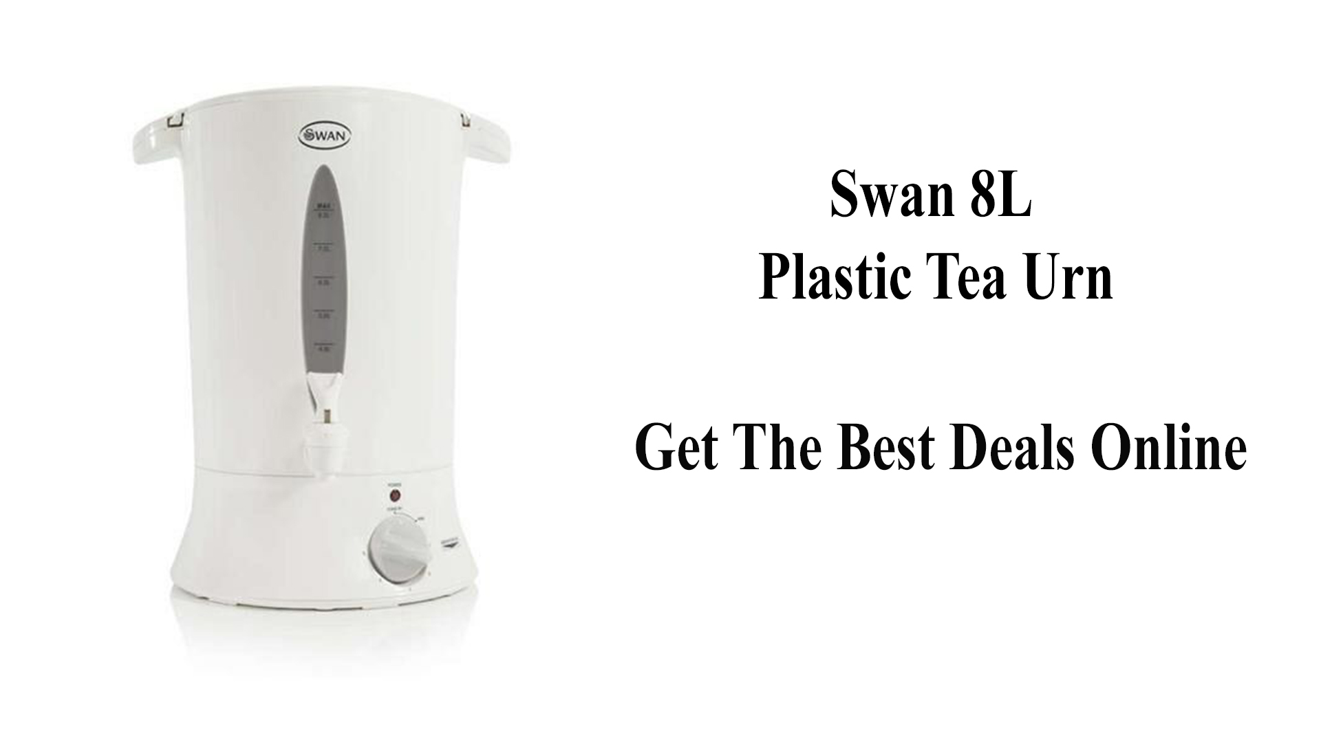 Swan 8L Plastic Tea Urn Tea Urns